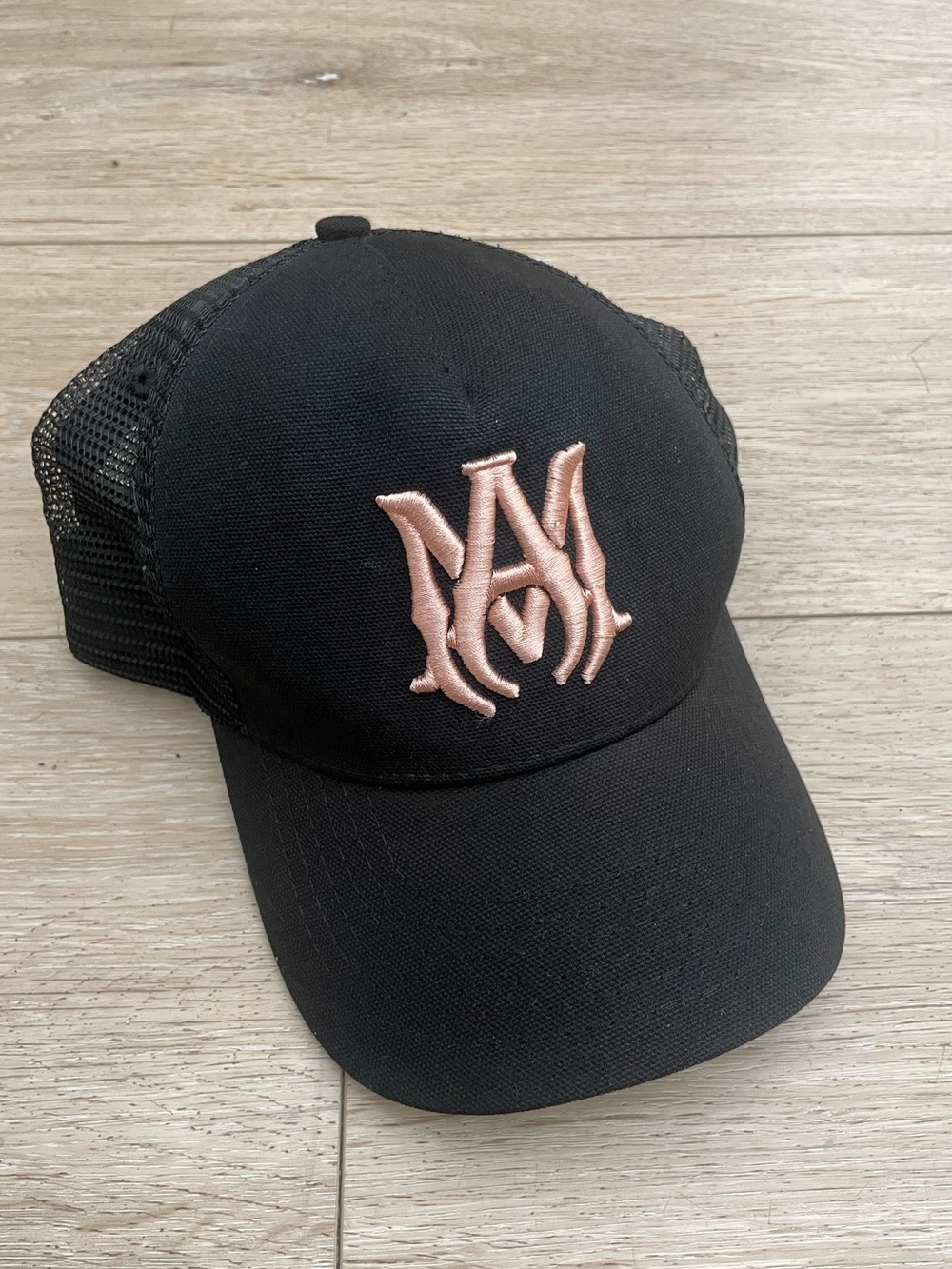 AMIRI MA Logo Trucker Cap